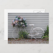 Beach-fiets Briefkaart (Voorkant / Achterkant)