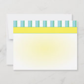 Beach-fiets Kaart (Achterkant)