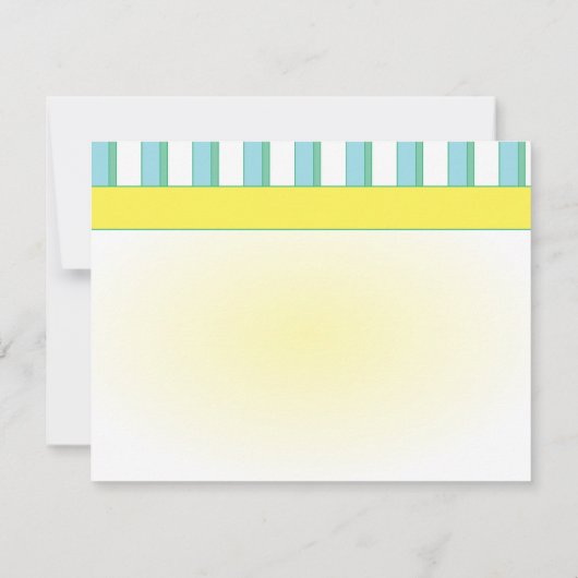 Beach-fiets Kaart (Achterkant)