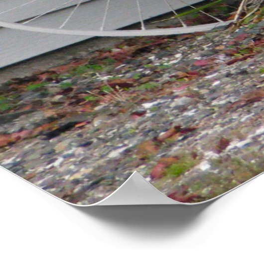 Beach-fiets Poster (Hoek)