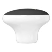 Beach Flamingo Summer Keramische Knop (Zijkant)