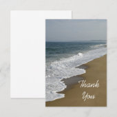Beach Flat Hartelijk dank Noteer Kaart (Voorkant / Achterkant)