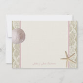 Beach Flat Kaart Dank u (Achterkant)