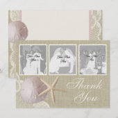 Beach Flat Kaart Dank u (Voorkant / Achterkant)