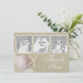 Beach Flat Kaart Dank u (Staand voorkant)