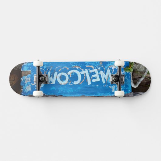 Beach Flavis Persoonlijk Skateboard (Horizontaal)