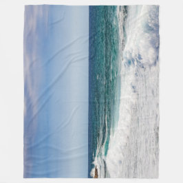Beach Fleece Blanket Deken