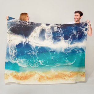 Beach Fleece Deken