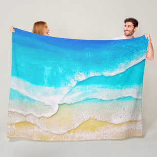 Beach Fleece Deken