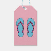 Beach Flip Flops Cadeaulabel (Voorkant)