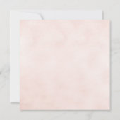 Beach Floral Sand Dollar Starfish Save the Date (Achterkant)