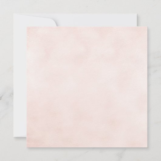 Beach Floral Sand Dollar Starfish Save the Date (Achterkant)