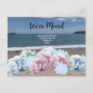 Beach Floral We hebben Briefkaart verplaatst