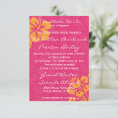 Beach Flowers - Azalea/Sinaasappel (5 x 7) Kaart (Staand voorkant)