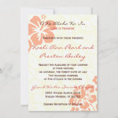 Beach Flowers - Koraal (5 x 7) Kaart (Voorkant)