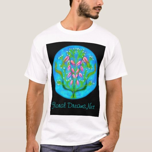 Beach Flowers T-shirt (Voorkant)