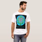 Beach Flowers T-shirt (Voorkant volledig)