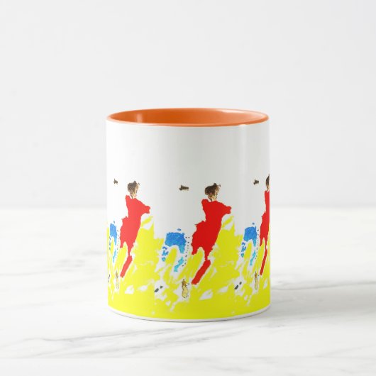 Beach Football Mok (Midden)