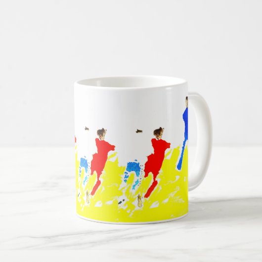 Beach Football Mok (Voorkant rechts)