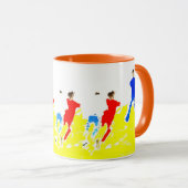 Beach Football Mok (Voorkant rechts)