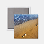 Beach Footstep Magneet (Voorkant / Achterkant)