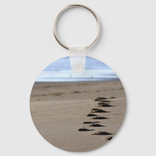 Beach Footstep Sleutelhanger