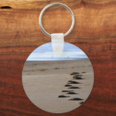 Beach Footstep Sleutelhanger (Voorkant)