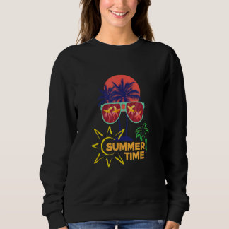 Beach for Women Hawaiian GraphicSunshine Summer Va Trui