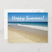 Beach foto briefkaart (Voorkant / Achterkant)