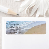 Beach foto etiket (Insitu)