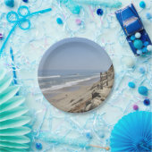 Beach foto papieren bordje (Feest)