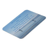 Beach foto Serenity Prayer Ocean Magneet (Linkerzijde)