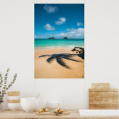 Beach fotografie #1 poster (Keuken)