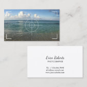 Beach fotografie visitekaartje (Voorkant / Achterkant)