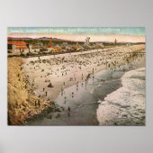 Beach from Cliff House, San Francisco  Poster (Voorkant)
