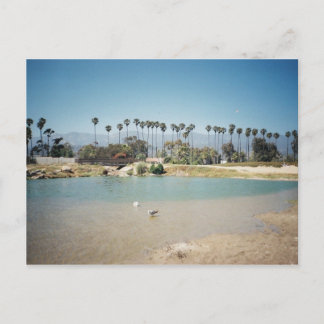 Beach front briefkaart