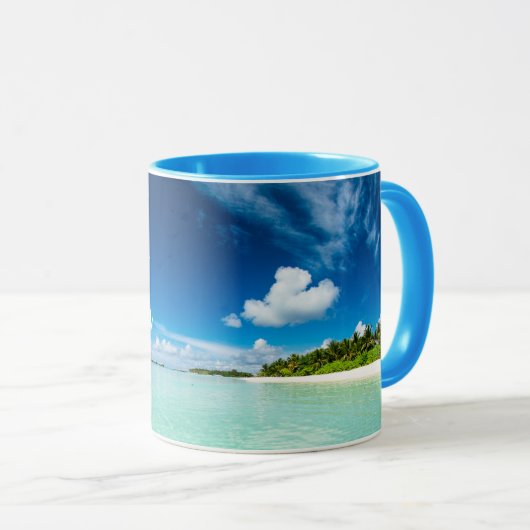 Beach Front Maldives Mok Indische Oceaan (Voorkant rechts)