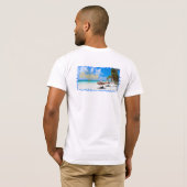 Beach Front Pocket T-shirt (Achterkant volledig)