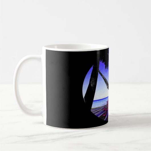 Beach Fun. Cup Koffiemok (Links)