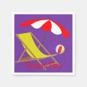 Beach Fun Paper Napkins Servet (Voorkant)