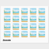 Beach Fun Stickers (Vel)