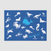 Beach Fun Tissuepapier (Voorkant)