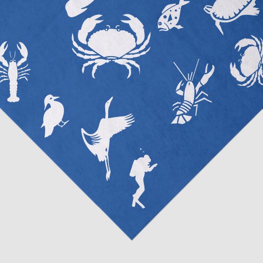 Beach Fun Tissuepapier (Detail)