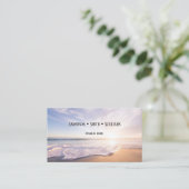 Beach Funeral Cremation Services Visitekaartje (Staand voorkant)