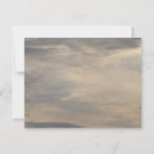 Beach Funeral / Memorial Hartelijk dank voor uw pl Kaart (Achterkant)