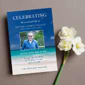 Beach Funeral | Viering van de foto van Life Kaart