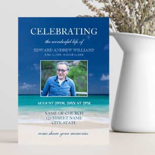 Beach Funeral   Viering van de foto van Life Kaart