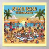Beach Gathering Poster (Voorkant)
