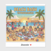 Beach Gathering Sticker (Vel)