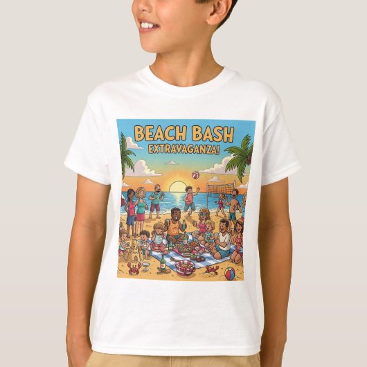 Beach Gathering T-shirt (Voorkant)